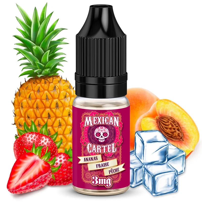 ANANAS FRAISE PÊCHE 10ML