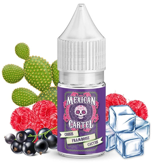 CASSIS FRAMBOISE CACTUS Concentré 10ML