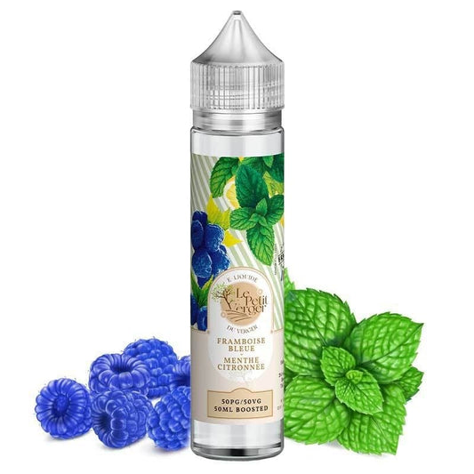 FRAMBOISE BLEUE MENTHE CITRONNÉE Petit verger 50ML
