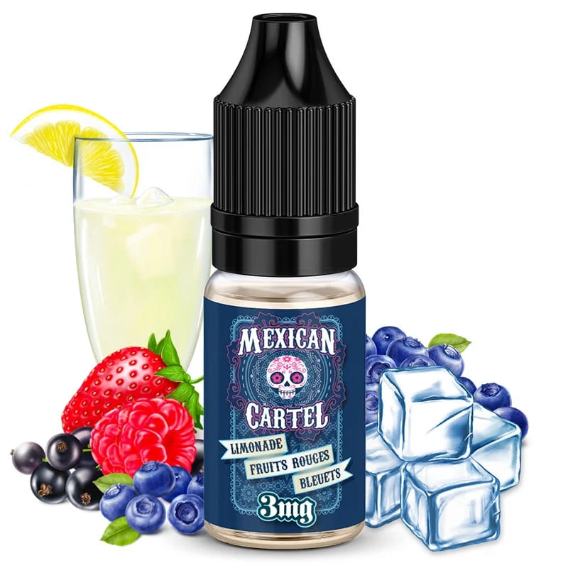 LIMONADE FRUITS ROUGES BLEUETS 10ML