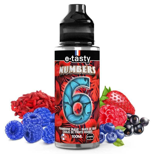 NUMBERS 6 E-Tasty 100ML